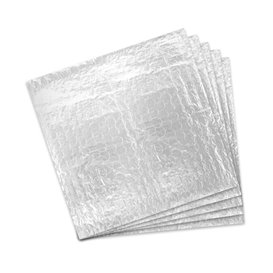 Aluminium Pergamentpapier Silber 35x35cm (1000 Uds)