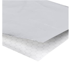 Burgerpapier fettdicht offen 2S Silber 2L 16x16cm (4000  Uds)