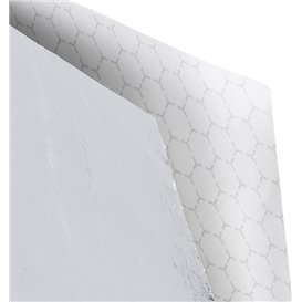 Burgerpapier fettdicht offen 2S Silber 2L 16x16cm (4000  Uds)