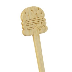 Bambus-Burger-Spieß 12cm (50 Stück)