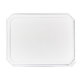 Deckel aus PLA für Schalen 16,5x21,5cm (200 Stück)