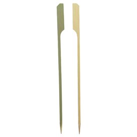 Natürliche Fingerfood-Spieße aus Bambus "Golf" 18cm in einer Schachtel (1.200 Stück)