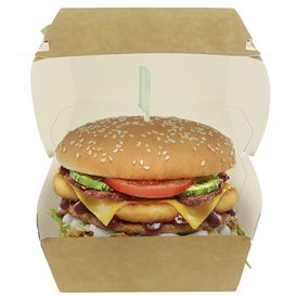 Natürliche Fingerfood-Spieße aus Bambus "Golf" 18cm in einer Schachtel (1.200 Stück)