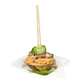 Bambus-Doppelspieß 15 cm (100 Stück)