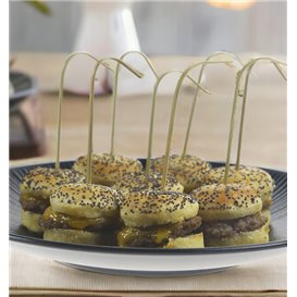 Bambus-Bogenspieß 9 cm (1.200Stück)