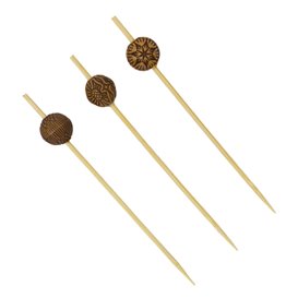 Bambusspieße Ethnisch 9cm (200 Stück)
