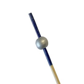 Bambusspieß Blau/Silber 10cm (1.200 Stück)
