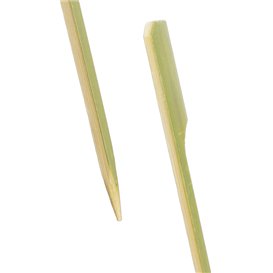 Natürliche Fingerfood-Spieße aus Bambus "Golf" 12cm in einer Schachtel (1.200 Stück)