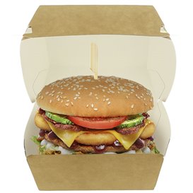 Natürliche Fingerfood-Spieße aus Bambus "Golf" 12cm in einer Schachtel (1.200 Stück)