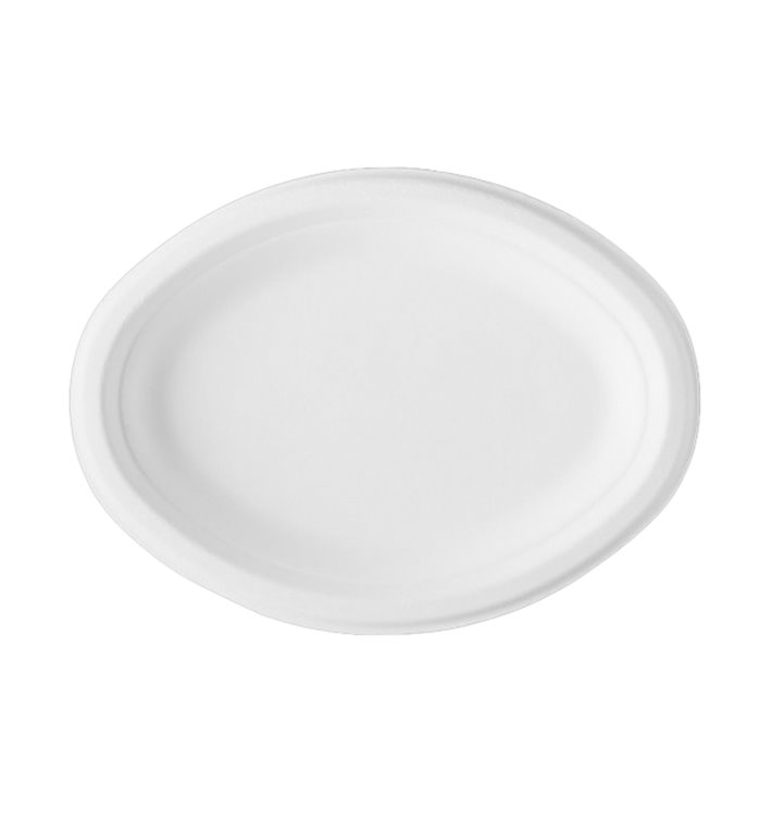 Tablett Zuckerrohr Bagasse Weiß 25,4x17,5cm (500 Stück) Tablett Zuckerrohr Bagasse Weiß 25,4x17,5cm (500 Stück)