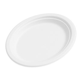 Zuckerrohr Schalen Weiß 32x25,5cm (50 Stück)