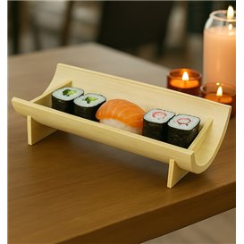 Bambus-Tablett 20x10,5x4,5cm (2 Stück)