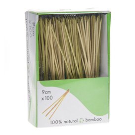 Bambus-Spieß „Trident“ 9cm (100 Stück)