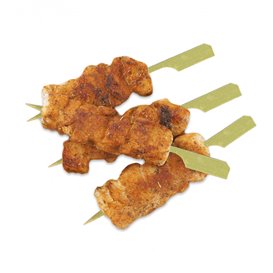 Natürliche Fingerfood-Spieße aus Bambus "Golf" 12cm in einer Schachtel (1.200 Stück)