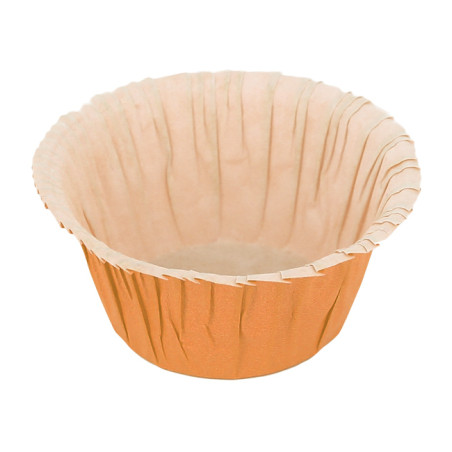 Muffinförmchen orange 4,9x3,8x7,5cm (500 Stück)