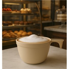 Mehrweger Becher Cup Beige 190ml (1.000 Stück)