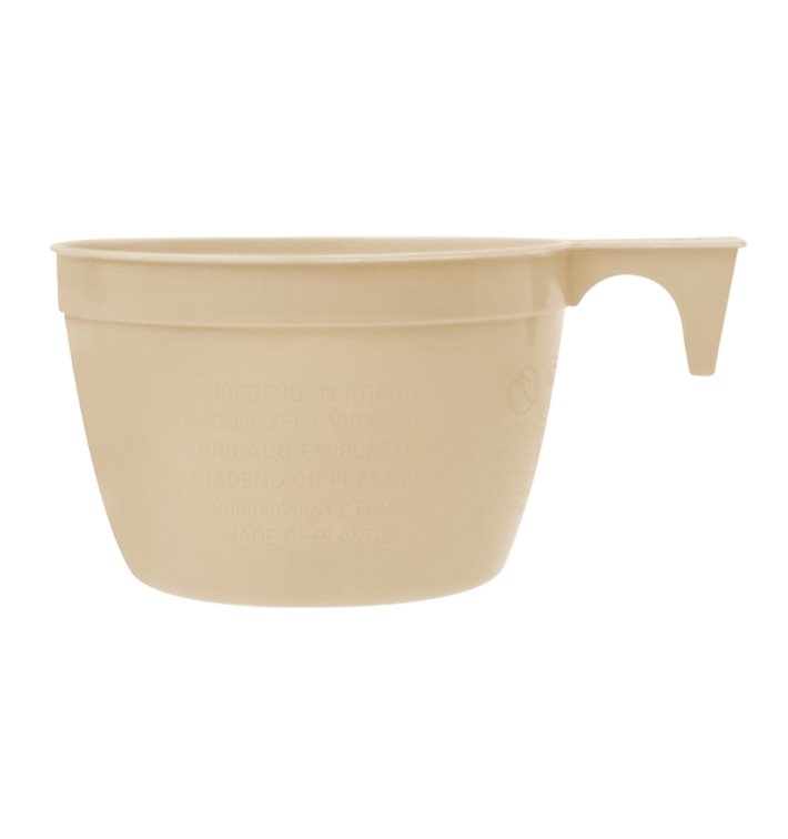 Mehrweger Becher Cup Beige PP 90ml (900 Stück) Mehrweger Becher Cup Beige PP 90ml (900 Stück)