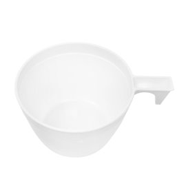 Mehrweger Becher Cup Weiß PP 90ml (50 Stück)