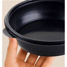 Verpackungsbecher aus Plastik 1000ml Ø23cm (25 Stück)