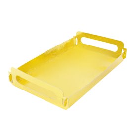 Papptablett Rechteckig Gold Griffen 12x19 cm (100 Stück)
