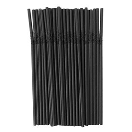 Trinkhalme aus Paper Starr Flexibel Ø6mm 230mm (3.000 Stück)