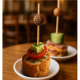 Fingerfood Spießee Ethnisch 9cm (100 Stück)