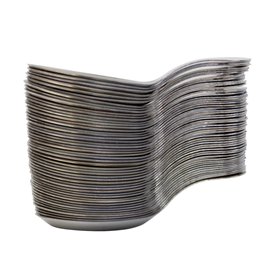 Kleiner Soßenlöffel Silber 10cm (50 Stück)