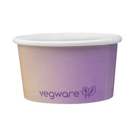Glas Karton Eiscreme 4Oz/114ml (50 Stück)