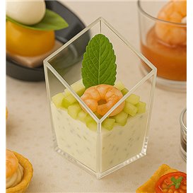 Diamant-Degustationsglas PS Transparent 60ml (200 Utés)