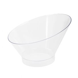 Niedriger Geschmacksbecher PS Transparent 195ml (10 Stück)