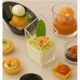 Diamant-Degustationsglas PS Transparent 48ml (200 Utés)