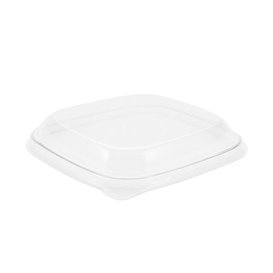 Deckel für Degustationsschüssel PS Transparent 7,5x7,5cm (2.000 Stück)