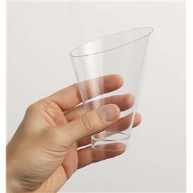 Großes Fingerfood-Schalen Rund PS Transparent 195ml (10 Stück)