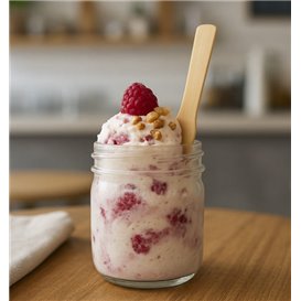 Bambus-Löffel für Eis 9cm (100 Stück)