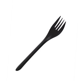 Mehrweg-Gabel aus PP Schwarz 17,5cm (1.000 Stück)