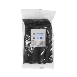 Mehrweg-Gabel aus PP Schwarz 17,5cm (25 Stück)