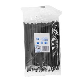 Mehrweg-Messer aus PP Schwarz 17,8cm (1.000 Stück)