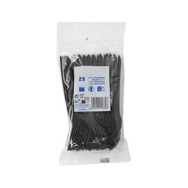 Mehrweg-Löffel aus PP Schwarz 15cm (1.000 Stück)