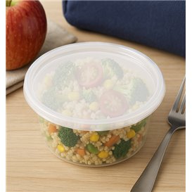 PP-Schalen met Deckel Transparent “Deli Range” 360ml (240 Stück)