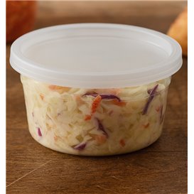 PP-Schalen met Deckel Transparent “Deli Range” 360ml (240 Stück)