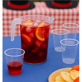 Wiederverwendbarer Kunststoffkrug aus PP 1.000ml (10 Stück)