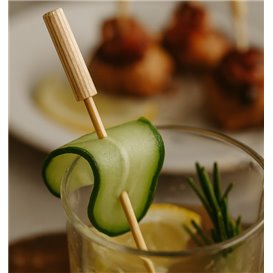 Fingerfood Spieße Zylinder 7cm (100 Stück)
