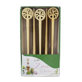 Fingerfood Spieße Baum des Lebens 12cm in Schachtel (50 Stück)