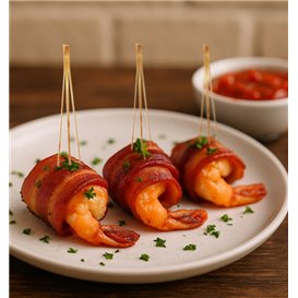 Fingerfood Spieße „Trident“ 9cm in Schachtel (100 Stück)