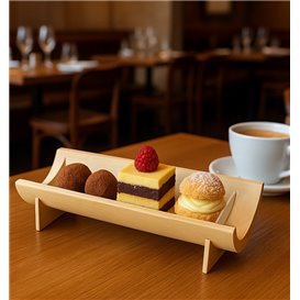 Bambus-Tablett 20x10,5x4,5cm (12 Stück)