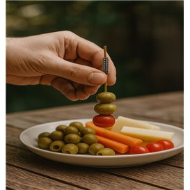 Fingerfood Spieße „Totem“ 9cm (600 Stück)