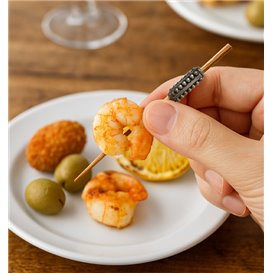 Fingerfood Spieße „Totem“ 9cm (50 Stück)