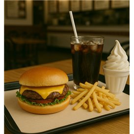 Wachspapier fettdicht Kraft für Burger 31x42cm (1.000 Stück)