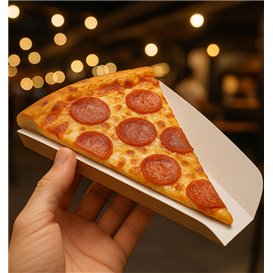 Pappteller für ein Pizzastück Kraft (500 Stück)