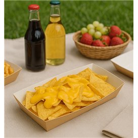 Hot-Dog Schachtel Kraft 17x5,5x3,8cm (25 Stück)